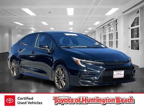 Midnight Black Metallic 2024 Toyota Corolla Hybrid L