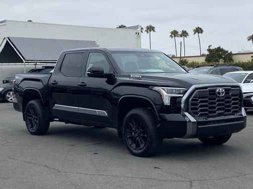 Midnight Black Metallic 2026 Toyota Tundra Hybrid Limited