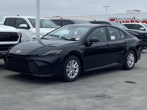 Midnight Black Metallic 2026 Toyota Camry LE