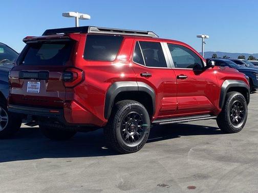 Red 2025 Toyota 4Runner Hybrid TRD Off Road Premium
