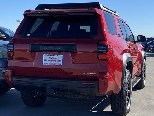 Red 2025 Toyota 4Runner Hybrid TRD Off Road Premium