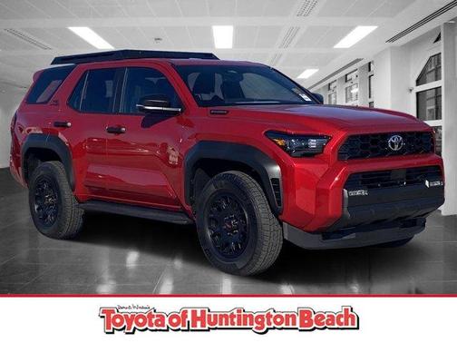 Red 2025 Toyota 4Runner Hybrid TRD Off Road Premium
