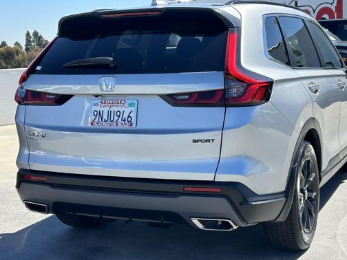 Lunar Silver Metallic 2024 Honda CR-V Hybrid Sport FWD