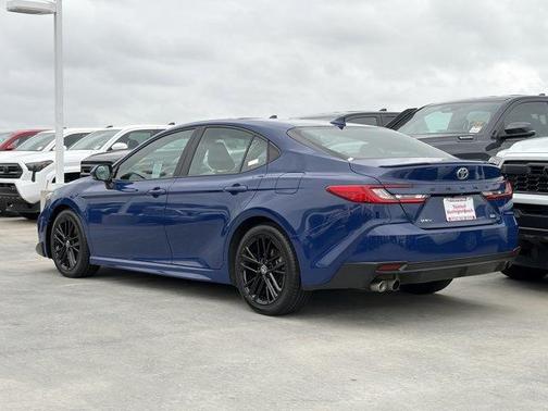 Blue 2025 Toyota Camry SE