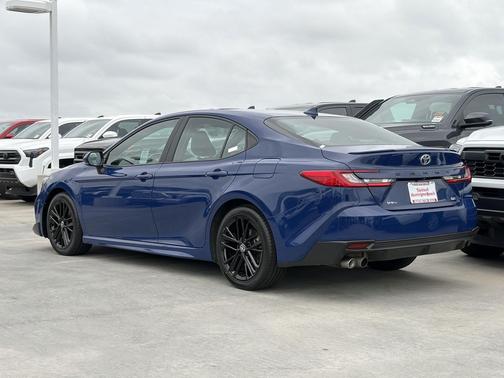 Blue 2025 Toyota Camry SE