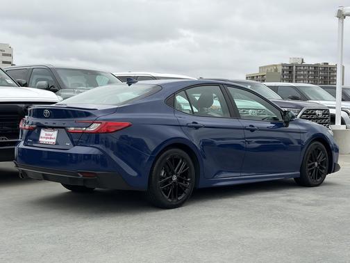 Blue 2025 Toyota Camry SE