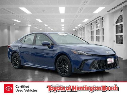 Blue 2025 Toyota Camry SE