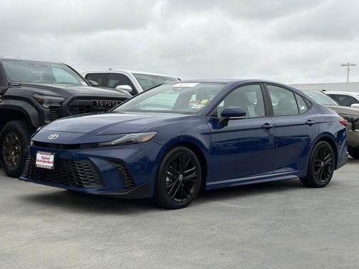 Blue 2025 Toyota Camry SE