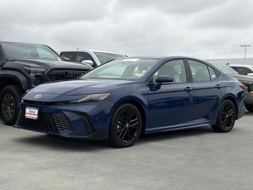 Blue 2025 Toyota Camry SE