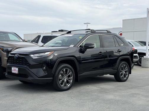 Midnight Black Metallic 2024 Toyota RAV4 Hybrid XLE Premium
