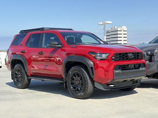 Red 2026 Toyota 4Runner Hybrid TRD Off Road Premium
