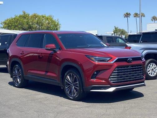 Ruby Flare Pearl 2026 Toyota Grand Highlander Hybrid MAX Platinum