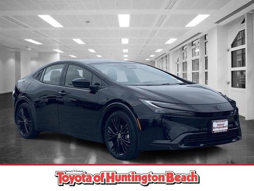Midnight Black Metallic 2025 Toyota Prius Nightshade