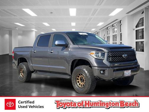 Magnetic Grey Metallic 2020 Toyota Tundra Platinum
