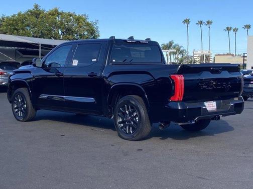 Midnight Black Metallic 2026 Toyota Tundra Hybrid Platinum