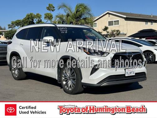 Wind Chill Pearl 2023 Toyota Highlander Platinum