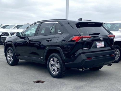 Midnight Black Metallic 2025 Toyota RAV4 Hybrid XLE