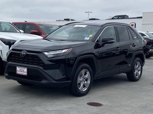 Midnight Black Metallic 2025 Toyota RAV4 Hybrid XLE