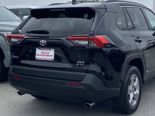 Midnight Black Metallic 2025 Toyota RAV4 Hybrid XLE