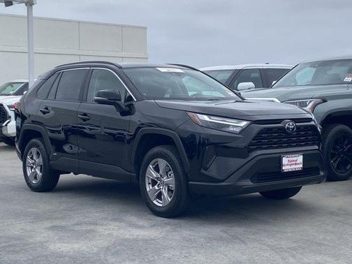 Midnight Black Metallic 2025 Toyota RAV4 Hybrid XLE