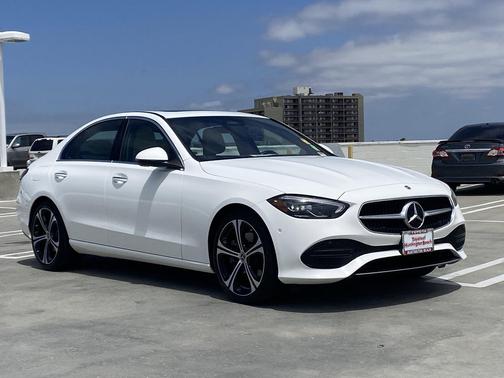 Polar White 2025 Mercedes-Benz C-Class C 300