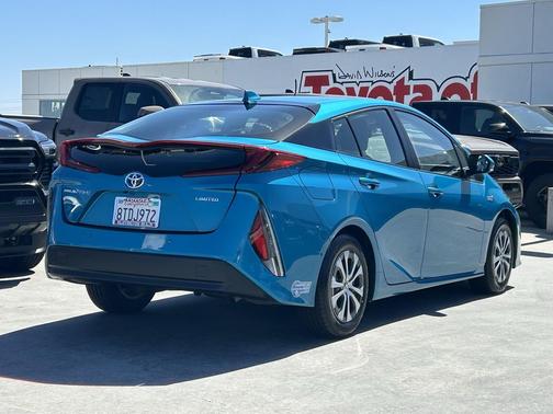 Blue Magnetism 2021 Toyota Prius Prime Limited