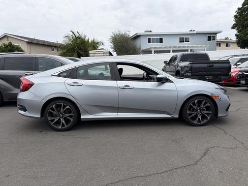 Lunar Silver Metallic 2020 Honda Civic Sport