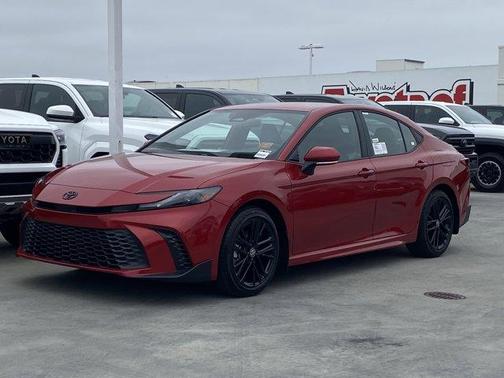 Red 2026 Toyota Camry SE