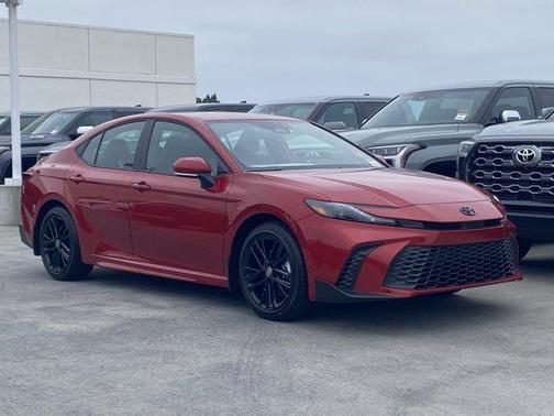 Red 2026 Toyota Camry SE