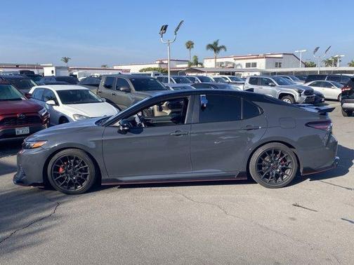 Midnight Black Metallic 2023 Toyota Camry TRD V6