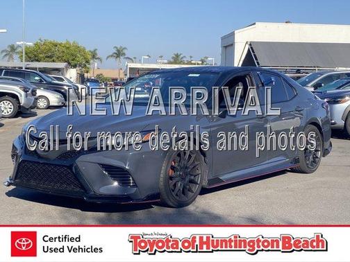 Midnight Black Metallic 2023 Toyota Camry TRD V6