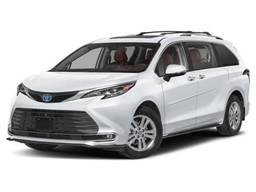 Predawn Gray Mica 2024 Toyota Sienna Platinum