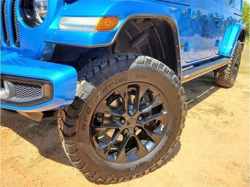 Blue 2022 Jeep Wrangler Unlimited Sahara