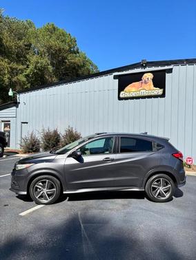 Gray 2019 Honda HR-V Touring