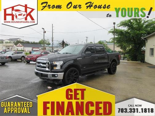 Black 2015 Ford F-150 XLT