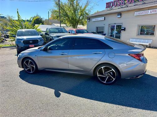 Gray 2023 Hyundai ELANTRA N Line
