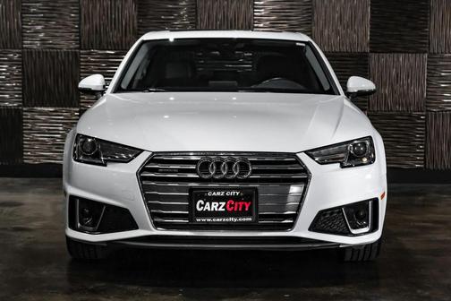 White 2019 Audi A4 45 Premium