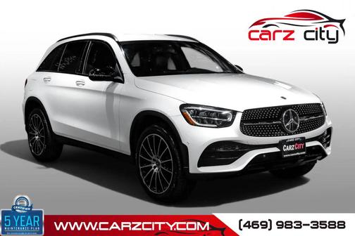 White 2021 Mercedes-Benz GLC 300 Base