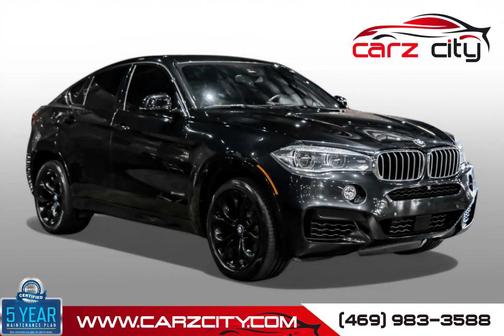 Black 2016 BMW X6 xDrive50i