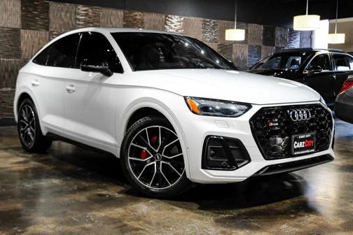 White 2021 Audi SQ5 3.0T Prestige