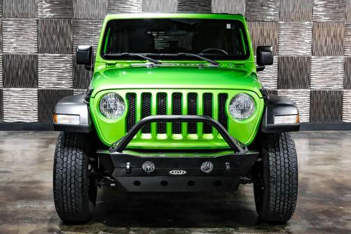 Green 2020 Jeep Wrangler Unlimited Sport