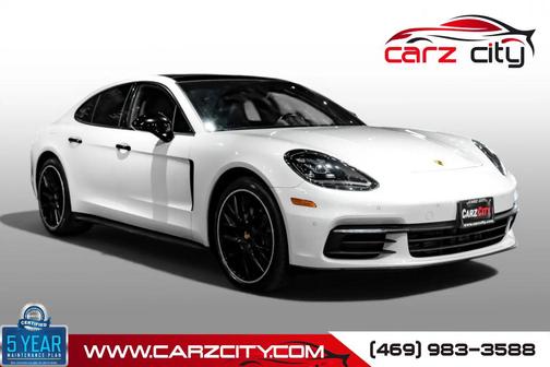 White 2018 Porsche Panamera 4
