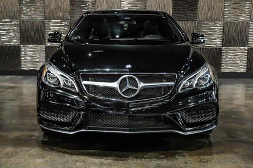 Black 2014 Mercedes-Benz E-Class E 550 Coupe 2D