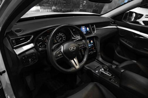 Majestic White 2021 INFINITI QX50 LUXE