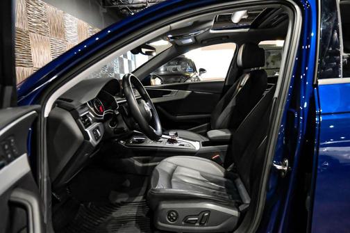 Blue 2017 Audi A4 2.0T Premium