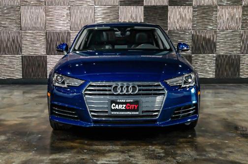 Blue 2017 Audi A4 2.0T Premium