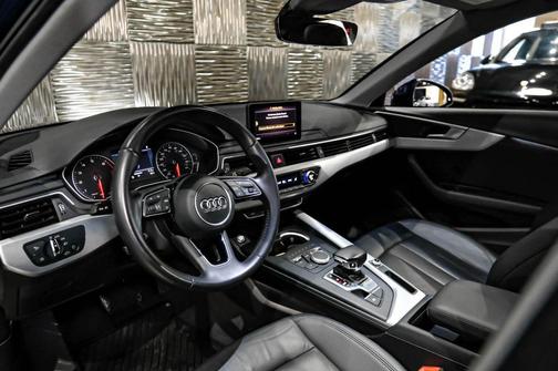 Blue 2017 Audi A4 2.0T Premium