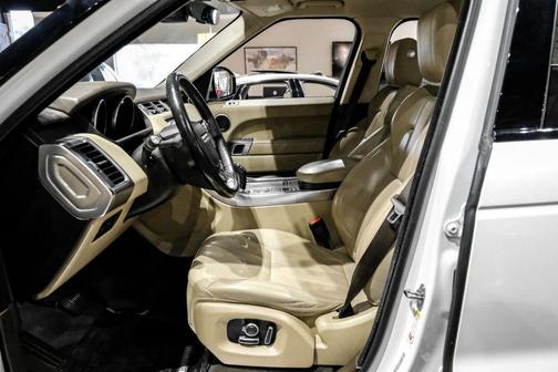 White 2017 Land Rover Range Rover Sport 3.0L Supercharged HSE