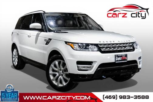 White 2017 Land Rover Range Rover Sport 3.0L Supercharged HSE