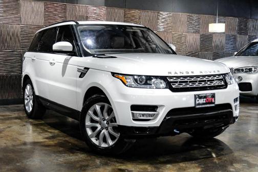 White 2017 Land Rover Range Rover Sport 3.0L Supercharged HSE